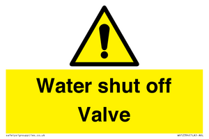 Water shut off Valve